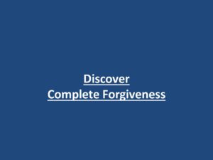 Cover of (2) Complete Forgiveness