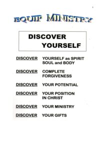 Cover of DISCOVER YOURSELF (E Book) A4
