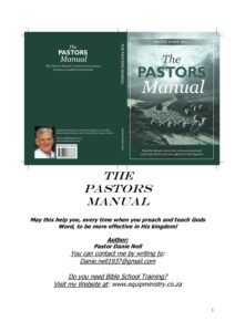 Cover of The Pastors Manual